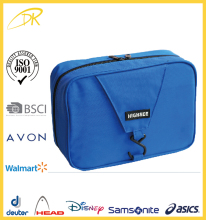 AVON Promotion cheap hanging cosmetic bag, travel cosmetic makeup bag polyester cosmetic bag