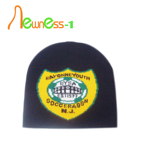 Aangepaste Beanie hoed met Jacquard Logo