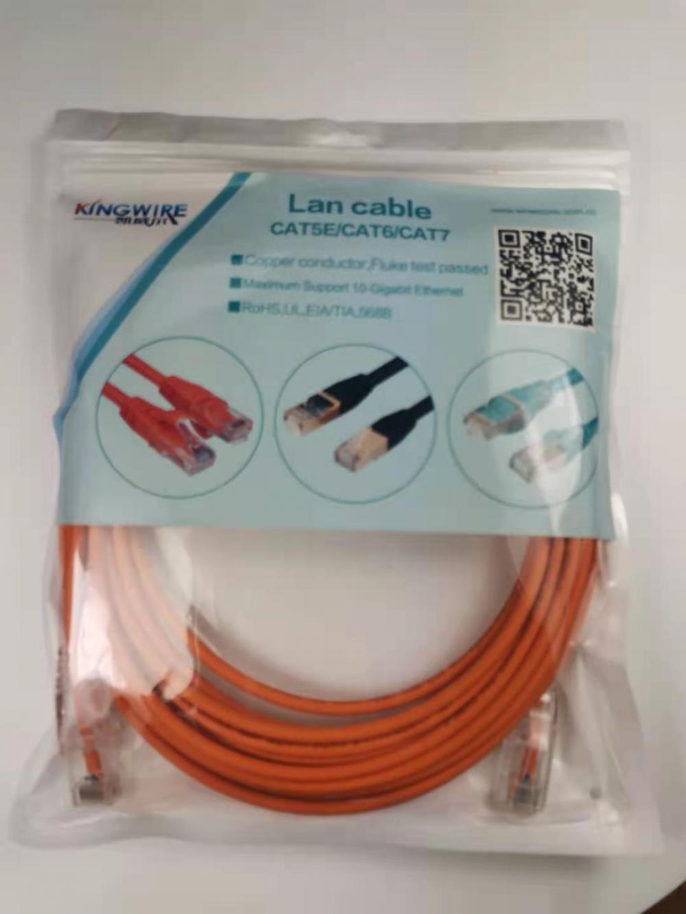 Cable Ethernet de entierro directo LSZH para exteriores CAT6