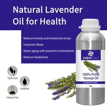 Preço inteiro Pure Hyssop Oil Essential Oil Hyssop Decumbens Oil