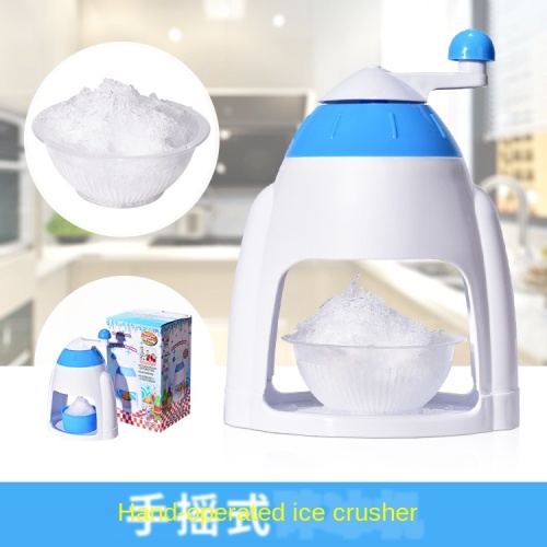 Manual Household Ice Machine Snowflake Ice Planer Ice Crusher Slush Machine Ice Grinder