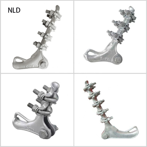 NLL Series Alloy-Aluminium Strain Clamp Cover Insulation NLD Series Bolt Type Strain Clamp