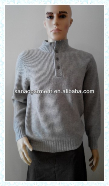 men knitted cashmere sweater