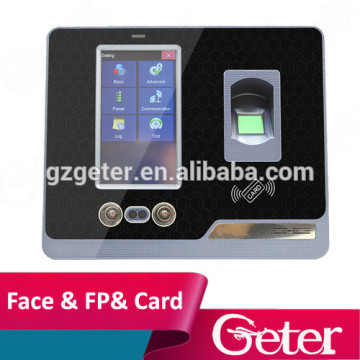 Face recognization access control with fingerprint reader