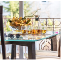 إبريق إبريق ماء بوروسيليكات - مشروب عصير شاي ساخن ومثلج - صب وتقديم النبيذ