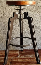 2015 NEW designed bar stool,vintage iron chair,best price