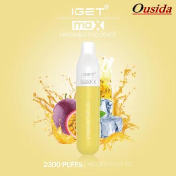 Iget max 2300 bouffes passion fruit mango glace