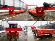 Lowboy Trailer Detachable Gooseneck Lowboy Trailer