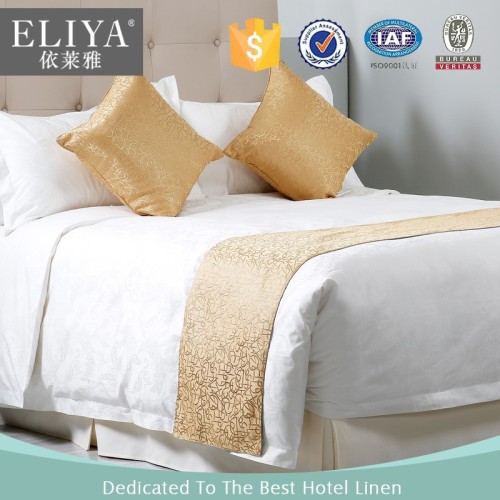 Golden star hotel natural bedding fabric sets/100 cotton bed set