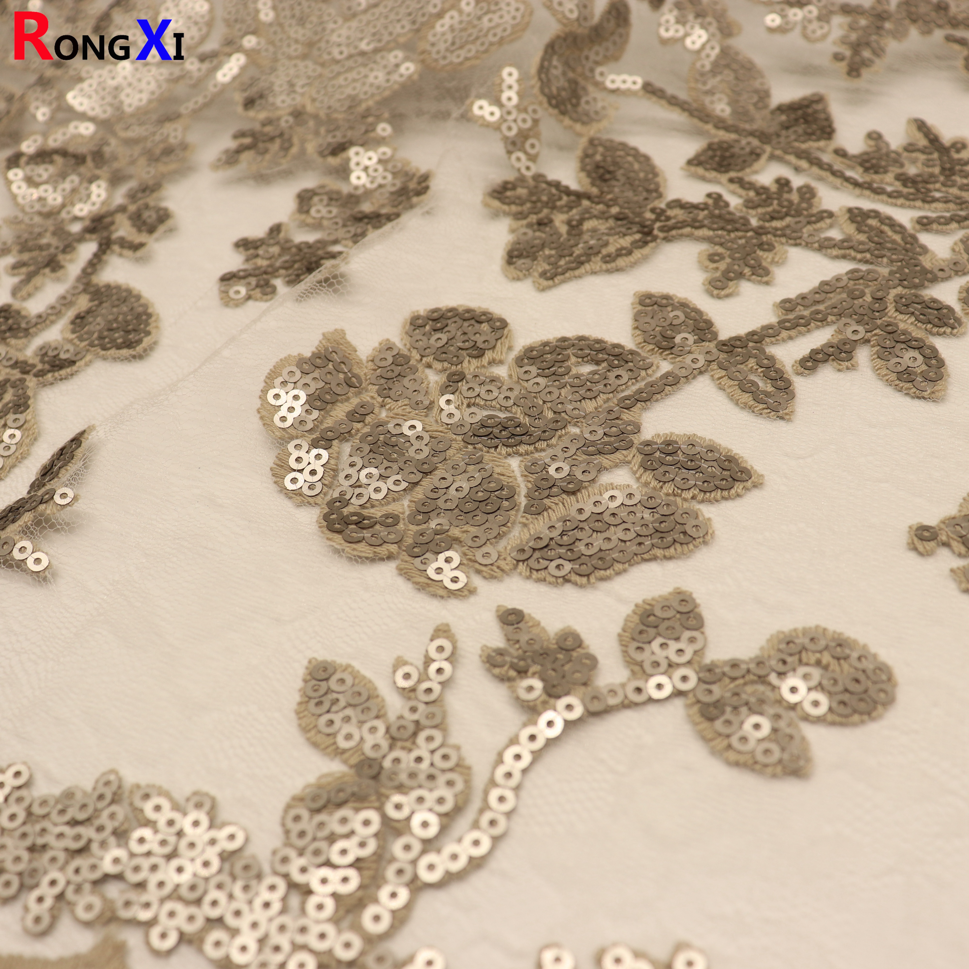 RXF1855 Multifunctional Sequin Fringe Fabric With Low Price