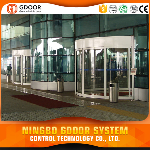 Automatic Curved Sliding Door Used For Commercial Places