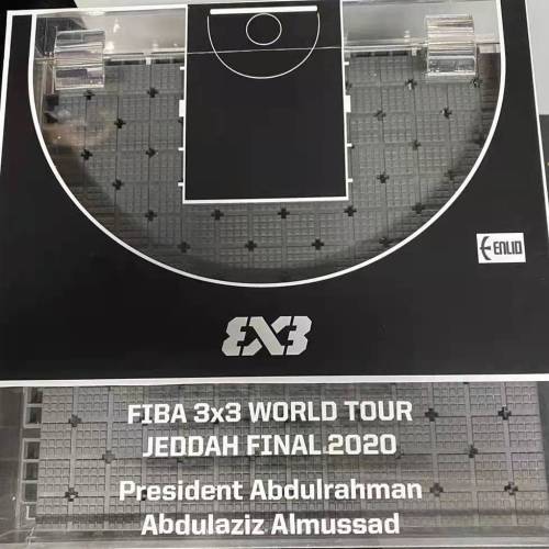 Enlio Fiba 3x3 Piso de baloncesto oficial