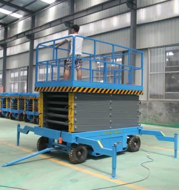 2.0t 14m Mobile Elevating Work Scissor Lift Platform