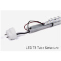 LEDER Dimmable Aluminum 6000K 3ft LED Tube Light