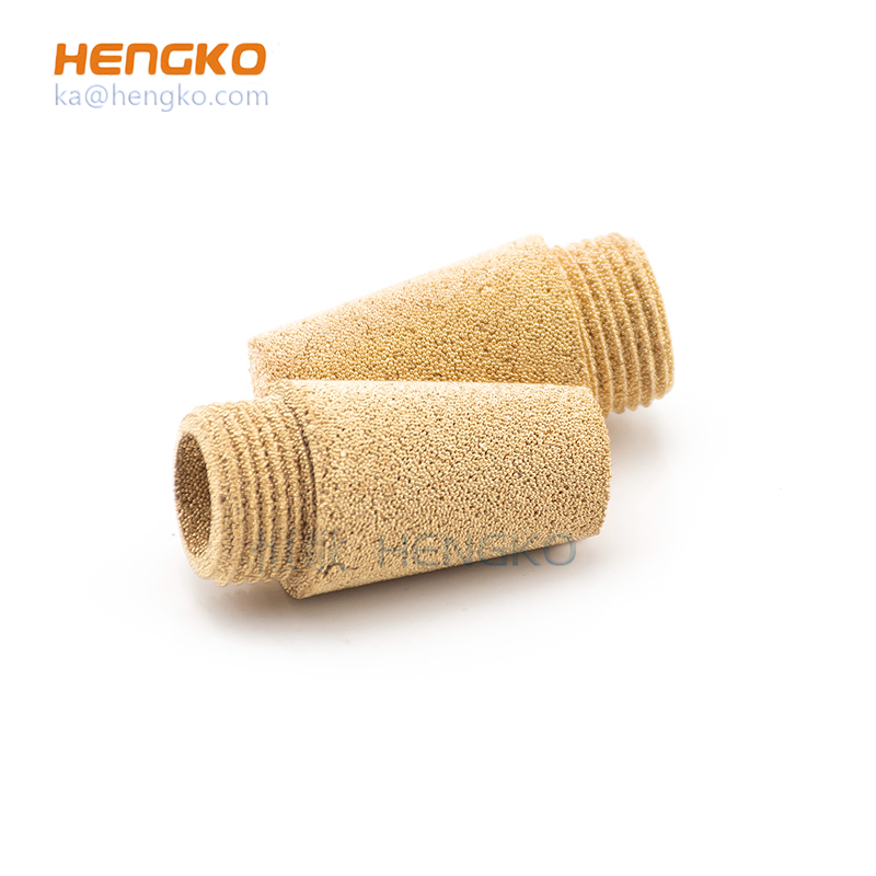 HENGKO Vacuum/Compressor Mod Brass Filter/Muffler 3/8" NPT part