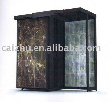 Ceramic exhibition rack