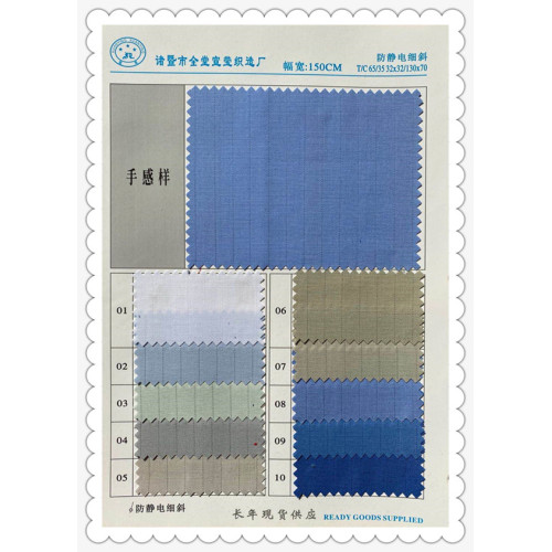 Antistatic Fine Skew Fabric