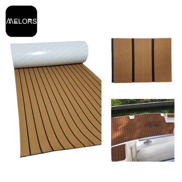 Lembar Decking Jati Busa Sintetis Ramah Lingkungan