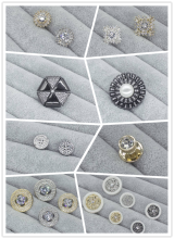 Designed Coats Jeans Metal buttons