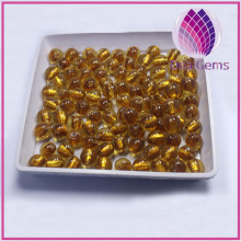 2014 Hot Sale handcrafted silver foil lampwork glass beads