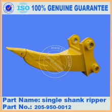 Excavator spare parts PC200-7 single shank ripper 205-950-0012
