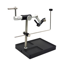 360 Degree Rotary Fly Tying Vise with Pedestal Base - Fishing Lures & Thread Holder Accessories