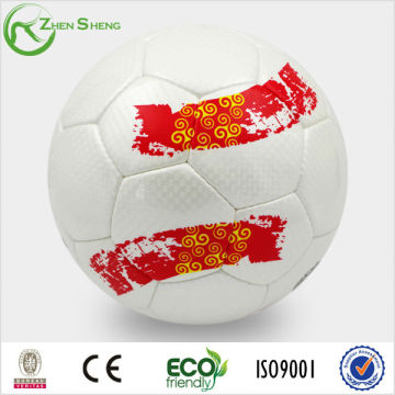 hand-stitched soccer ball