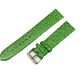 Top grain Cowhide leather wood pattern watch strap