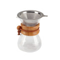 High Quality Stainless Steel Borisilicate Glass Coffee Maker