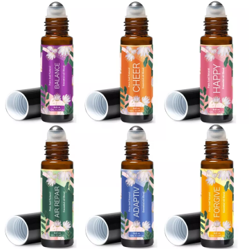Pure Aromatherapy Massage roll on blends Essential Oil