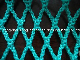 HDPE polyethylene Fishing Net , Knotless fishing rope net S