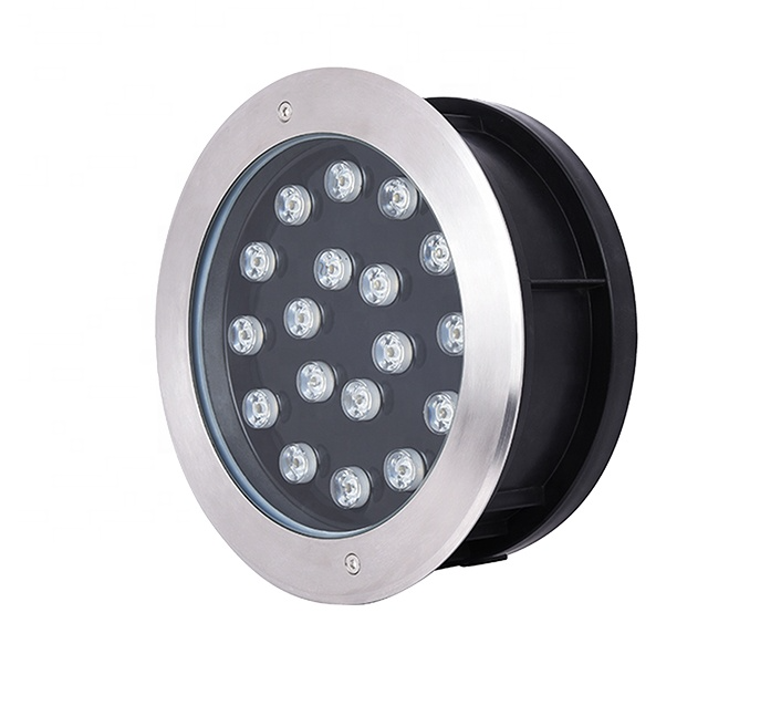 18W IP67 Outdoor Waterproof Recessed Floor Round