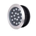 18W IP67 Redonda de piso impermeable al aire libre