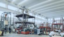 Foaming masterbatch compounding line