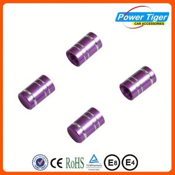 Colored Universal Aluminium auto tire valve with pressure indicator