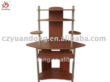 Wood office corner table