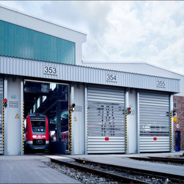 Puerta de persiana roler de alta velocidad de la industria