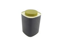 tea storage tin, tea container, metal tea case