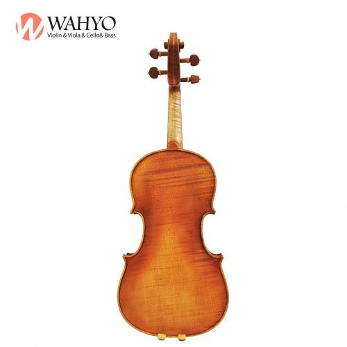 Violin Profesional Alat Buatan Tangan Berkualiti Vintage 4/4