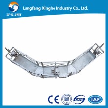 customized wire rope suspended platform/ special working cradle / round working platform/angel working platfrom for India