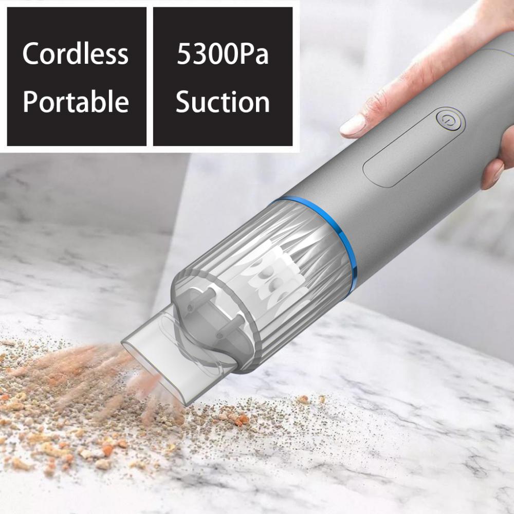 Mini Mini Wireless Suction Surge Cleaner ສໍາລັບລົດ