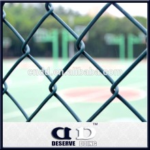 Decorative chain-link fencing