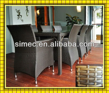 outdoor wicker furniture wicker dining set SCTC-036