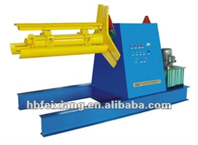 Metal uncoiler machine