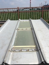 dome skylight fiberglss plastic window