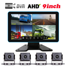 1080P AHD Car Surveillance Camera 9"DVR Monitor System