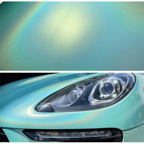 Rainbow Laser Tiffany Car Wrap Vinyl.