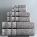 Heißer Verkauf 100% Baumwollhotelhandel, Luxushotelhandel, Jacquard -Handtuch Set