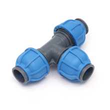 DN32 Professional Quick Connect Air Fitting: Compressed Air Pipe Fittings - Equal Tee