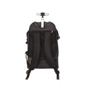 Black Character Fiber Trolley Suitcase Travel Bag